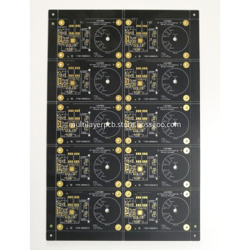 Matt black colour circuit board